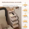 White Bedside Table With Drawer