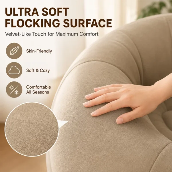 Leego Inflatable Lazy Sofa L110cm W110cm H85cm