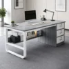 Modern Office Desk with Drawers