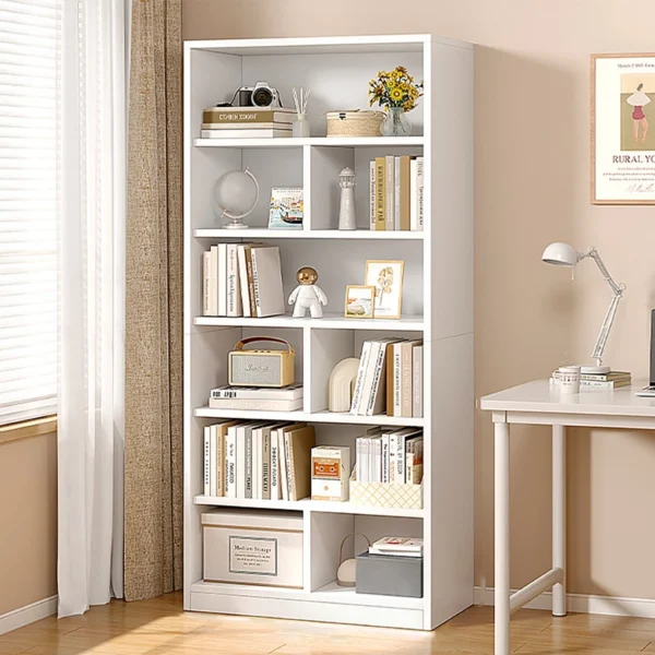 my-11134207-7rasj-mdo9yeivue9rbe.webp 6 Tier Bookshelf Display Cabinet L60cm W24cm H180cm