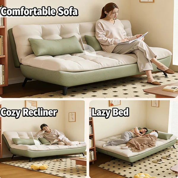 my-11134207-820l6-mk0o2f1re0aq24.webp Folding Recliner Sofa Bed 2/3 Seater