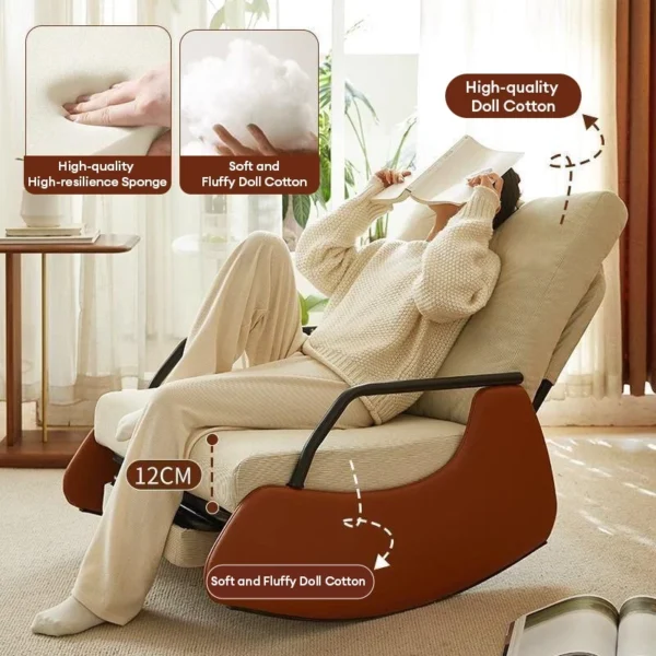 Nordic Rocking Single Lazy Sofa