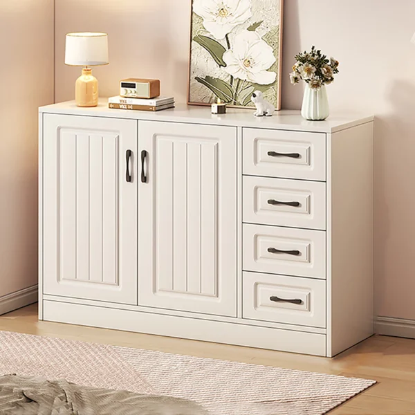 Modern Solid Wood Storage Cabinet