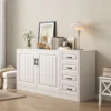 Modern Solid Wood Storage Cabinet