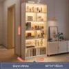 sg-11134201-7rave-maxqday3g3qhe0.webp 6 Tier Bookshelf Display Cabinet L60cm W24cm H180cm