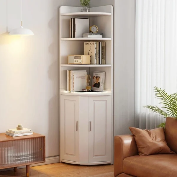 sg-11134201-7rdya-md2wit9ppkqo79.webp 4 Layer Corner Bookcase With Door