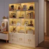 sg-11134201-7rdyh-mcasu8pv6b1796.webp Wooden Storage Cabinet With Drawers L120cm W24cm H180cm